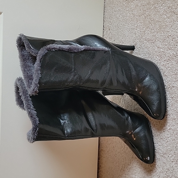 Convertible fur boots - Picture 2 of 4